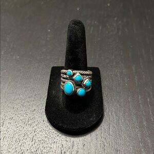 Turquoise Gemstone Silver Ring
